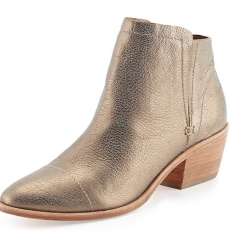 Joie Jodi Metallic booties - Picture 8 of 9